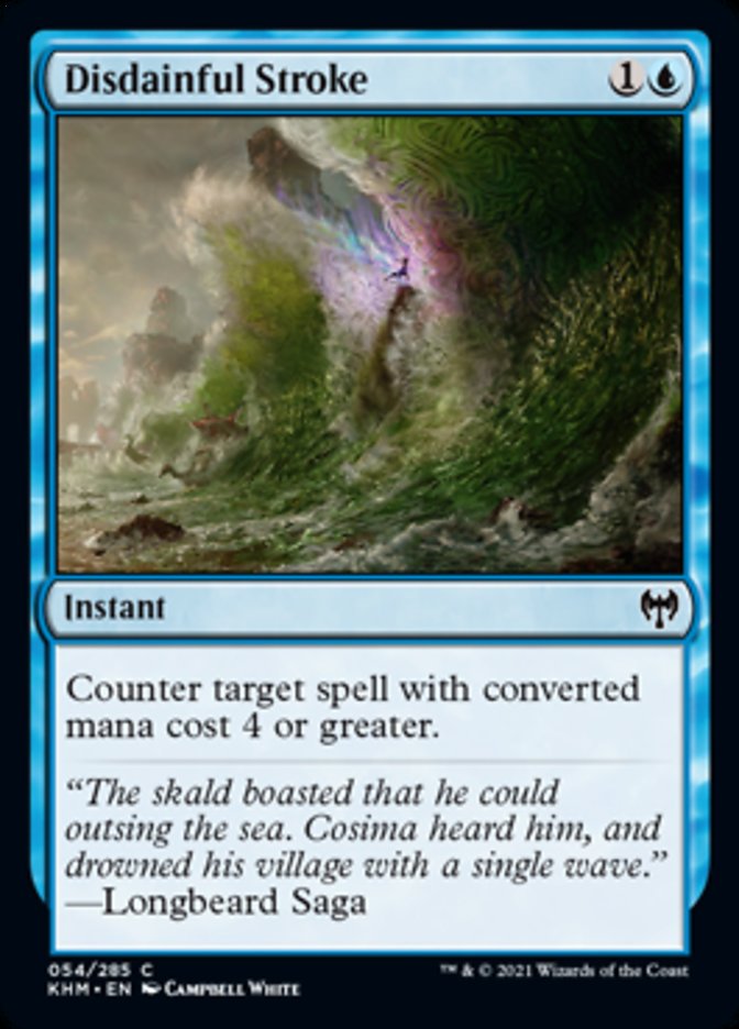 Disdainful Stroke [Kaldheim] | Card Merchant Takapuna