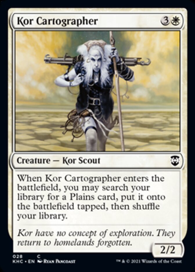 Kor Cartographer [Kaldheim Commander] | Card Merchant Takapuna