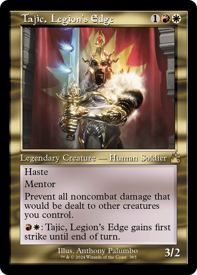 Tajic, Legion's Edge (Retro Frame) [Ravnica Remastered] | Card Merchant Takapuna