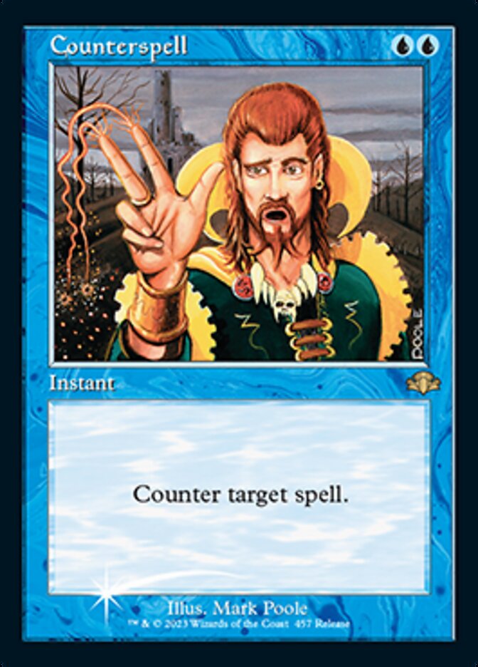 Counterspell (Retro) (Release) [Dominaria Remastered] | Card Merchant Takapuna