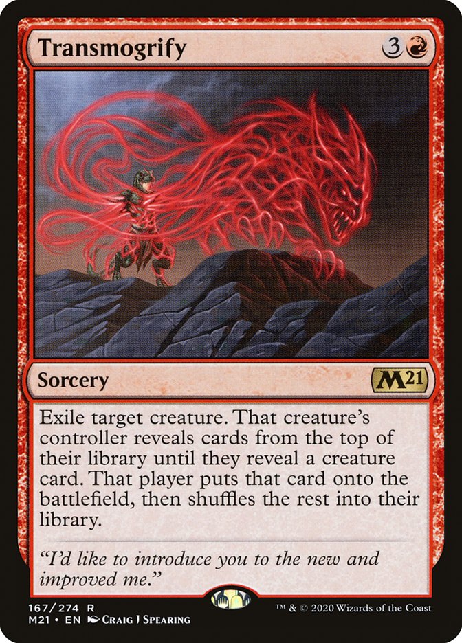 Transmogrify [Core Set 2021] | Card Merchant Takapuna