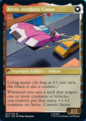 Arcee, Sharpshooter // Arcee, Acrobatic Coupe [Transformers] | Card Merchant Takapuna
