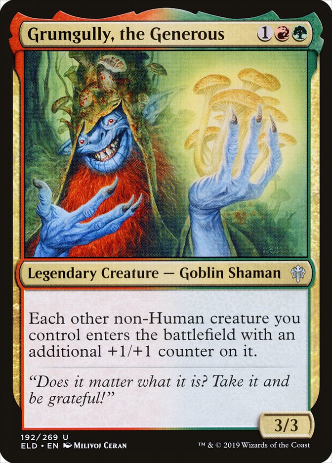 Grumgully, the Generous [Throne of Eldraine] | Card Merchant Takapuna