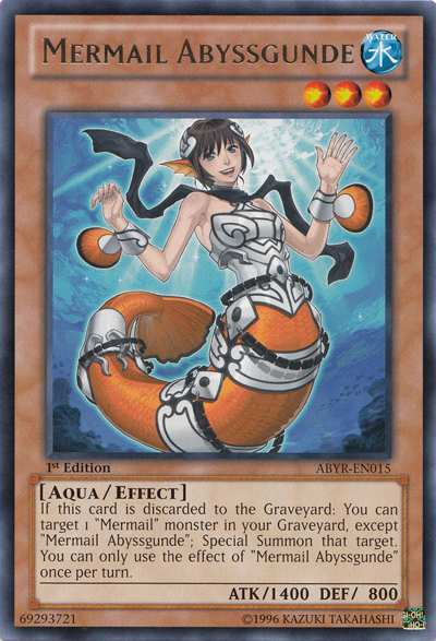 Mermail Abyssgunde [ABYR-EN015] Rare | Card Merchant Takapuna