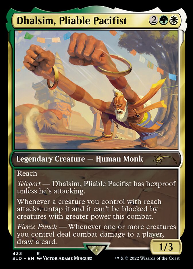 Dhalsim, Pliable Pacifis [Secret Lair Drop Series] | Card Merchant Takapuna