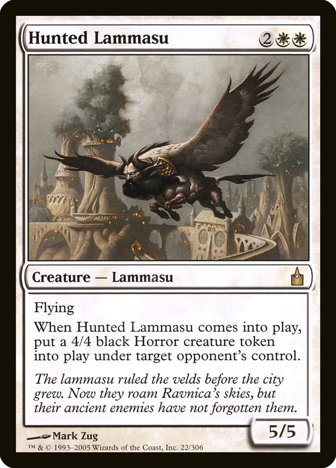 Hunted Lammasu [Ravnica: City of Guilds] | Card Merchant Takapuna