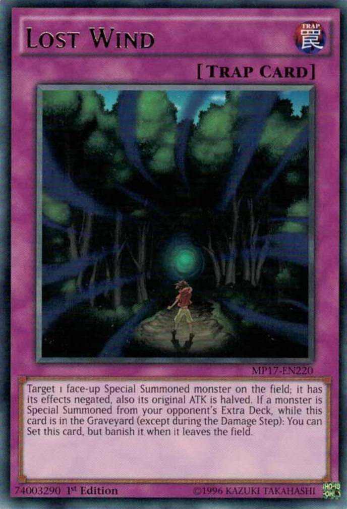 Lost Wind [MP17-EN220] Rare | Card Merchant Takapuna