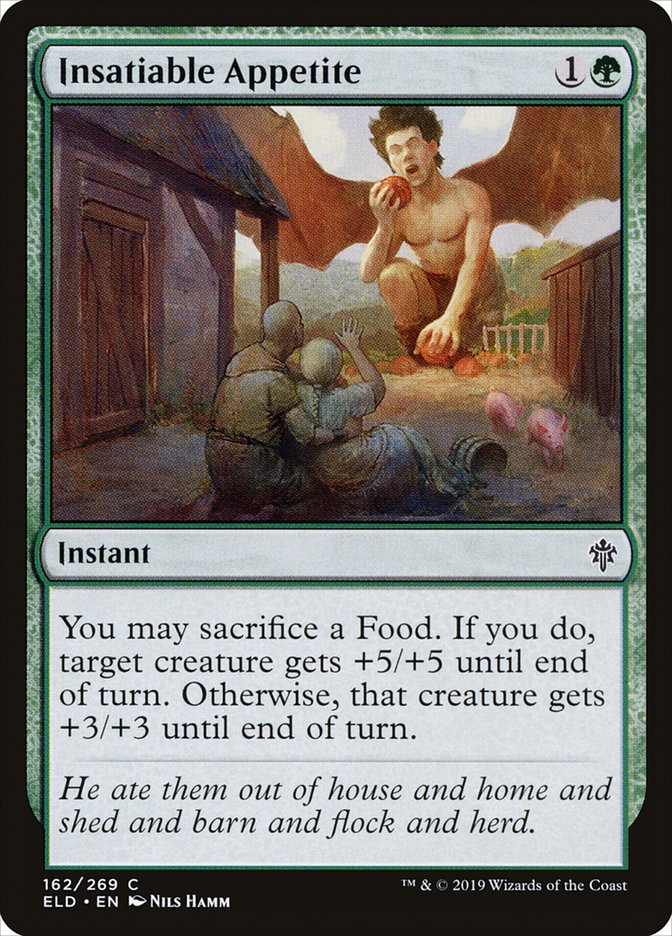 Insatiable Appetite [Throne of Eldraine] | Card Merchant Takapuna