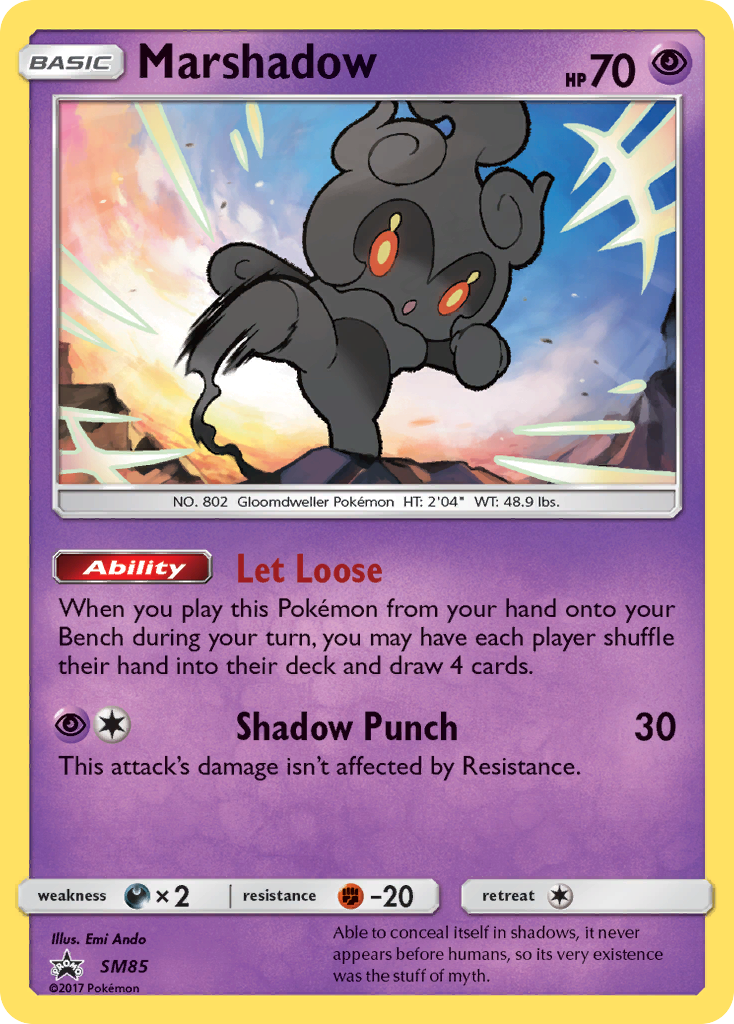 Marshadow (SM85) [Sun & Moon: Black Star Promos] | Card Merchant Takapuna
