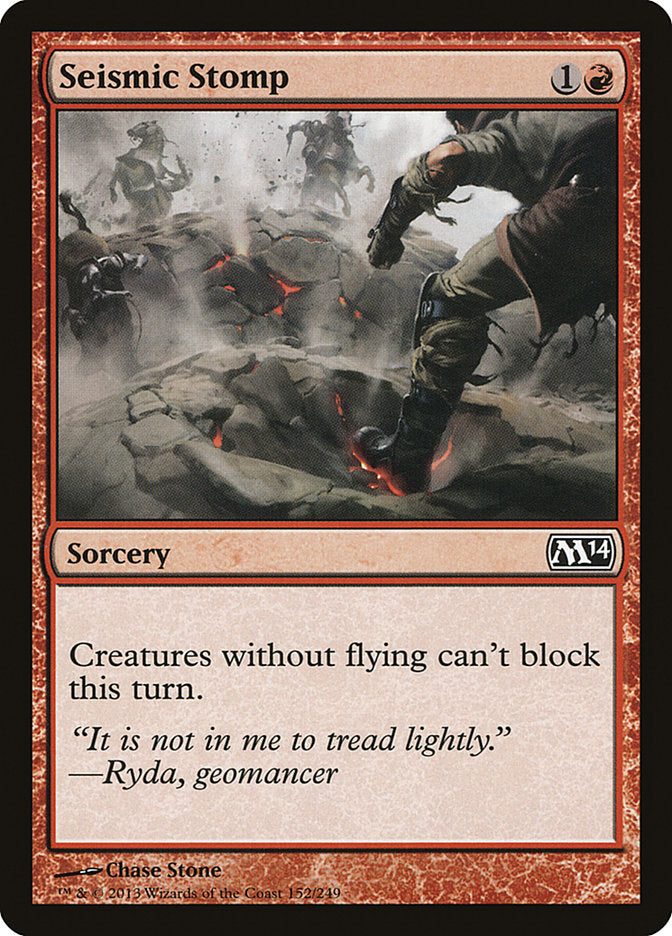 Seismic Stomp [Magic 2014] | Card Merchant Takapuna