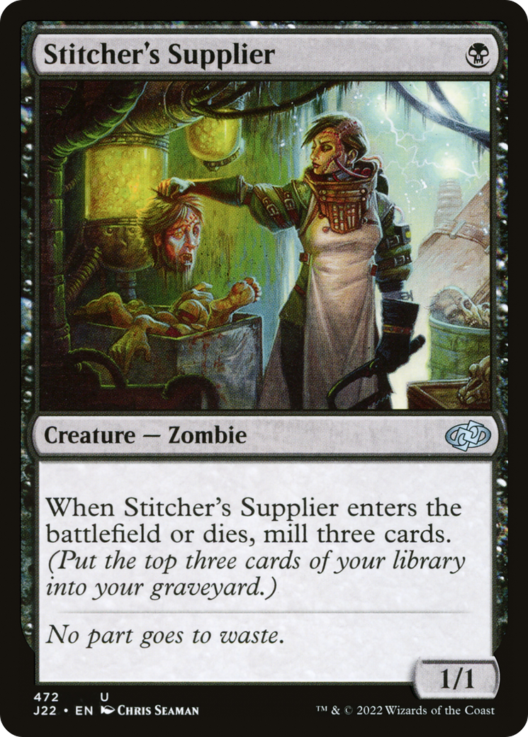 Stitcher's Supplier (472) [Jumpstart 2022] | Card Merchant Takapuna