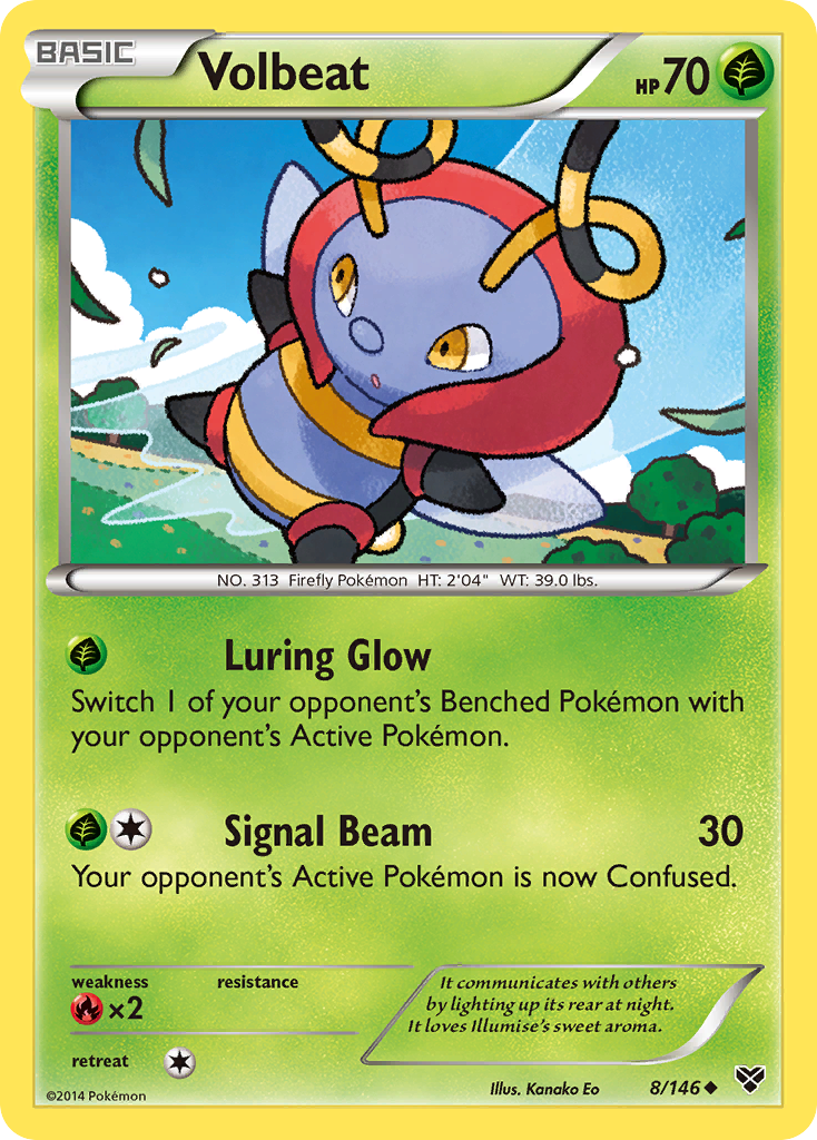 Volbeat (8/146) [XY: Base Set] | Card Merchant Takapuna