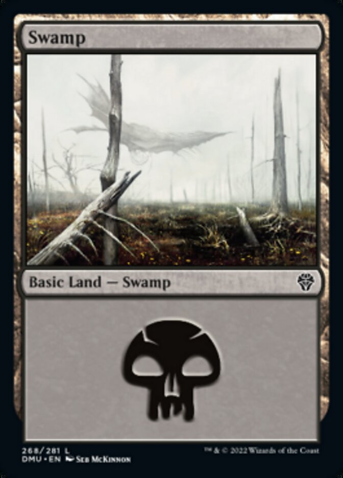 Swamp (268) [Dominaria United] | Card Merchant Takapuna