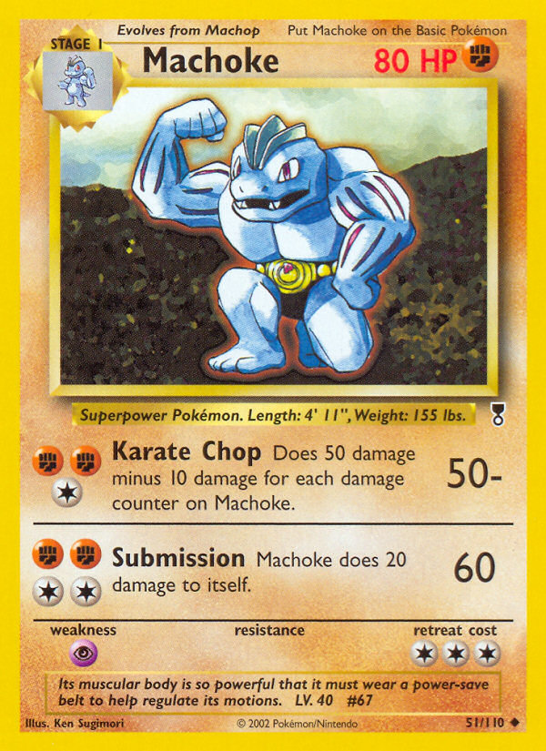 Machoke (51/110) [Legendary Collection] | Card Merchant Takapuna