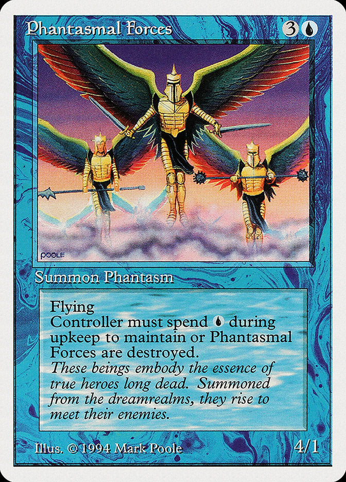 Phantasmal Forces [Summer Magic / Edgar] | Card Merchant Takapuna