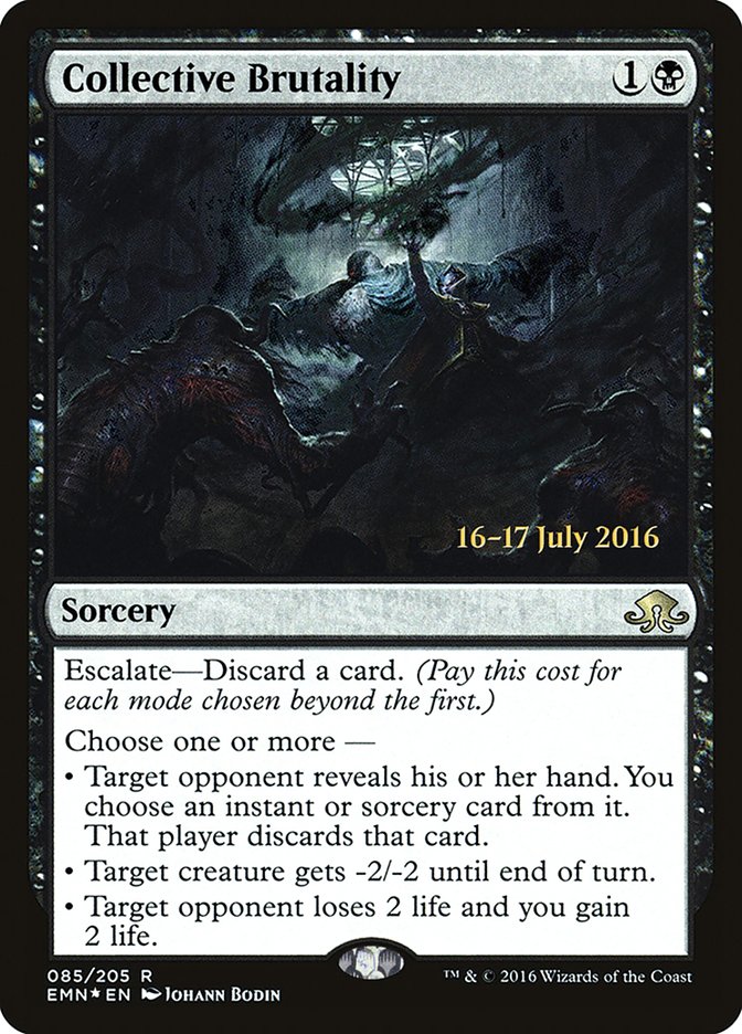 Collective Brutality [Eldritch Moon Prerelease Promos] | Card Merchant Takapuna