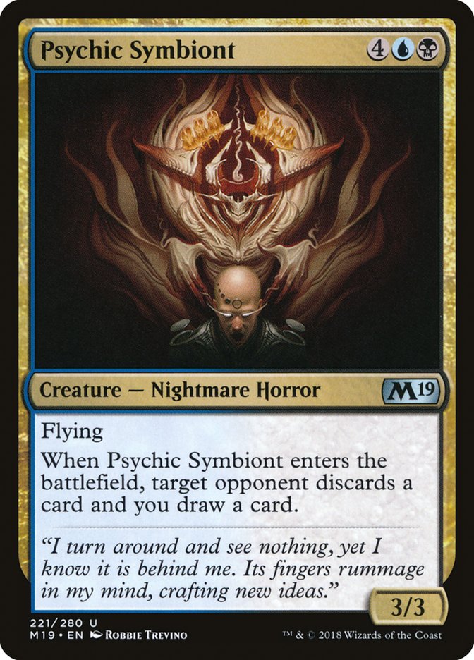 Psychic Symbiont [Core Set 2019] | Card Merchant Takapuna
