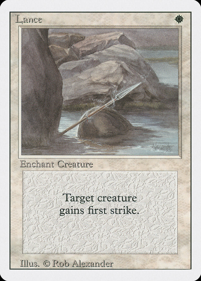 Lance [Revised Edition] | Card Merchant Takapuna