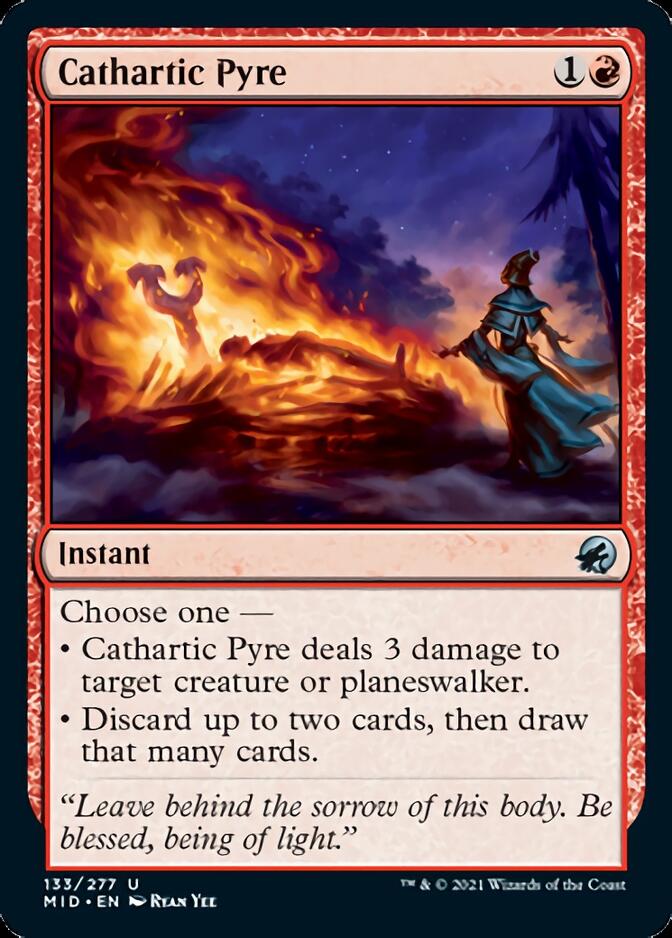 Cathartic Pyre [Innistrad: Midnight Hunt] | Card Merchant Takapuna