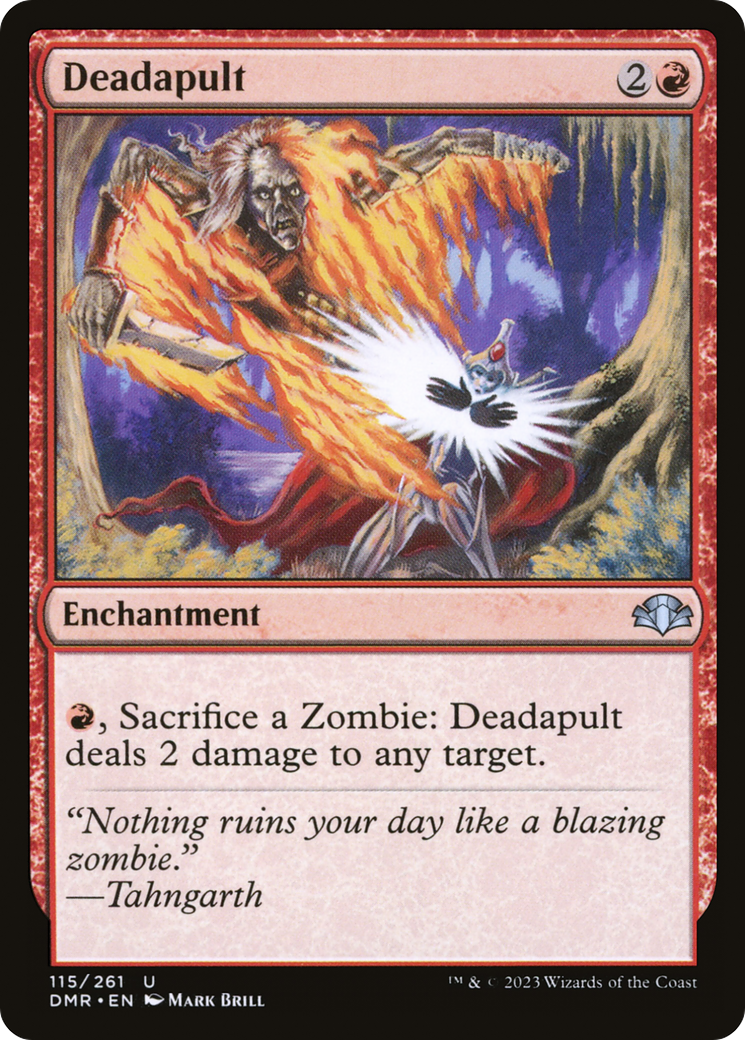 Deadapult [Dominaria Remastered] | Card Merchant Takapuna