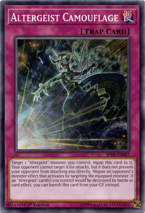 Altergeist Camouflage [SP18-EN047] Common | Card Merchant Takapuna