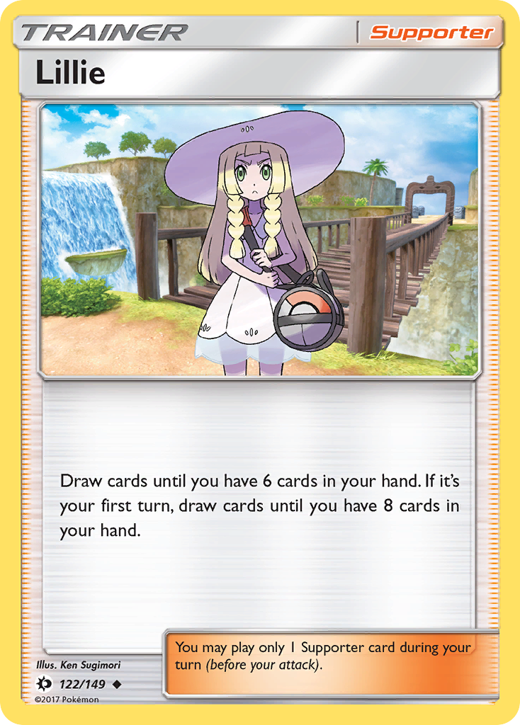 Lillie (122/149) [Sun & Moon: Base Set] | Card Merchant Takapuna