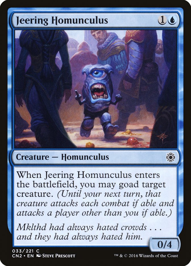 Jeering Homunculus [Conspiracy: Take the Crown] | Card Merchant Takapuna