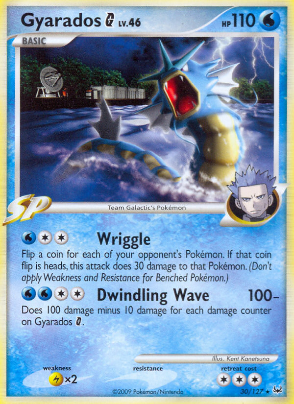 Gyarados G (30/127) [Platinum: Base Set] | Card Merchant Takapuna
