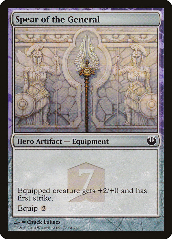 Spear of the General [Journey into Nyx Hero's Path] | Card Merchant Takapuna