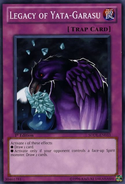 Legacy of Yata-Garasu [SDDL-EN033] Common | Card Merchant Takapuna