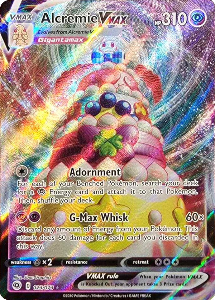 Alcremie VMAX (023/073) [Prize Pack Series One] | Card Merchant Takapuna