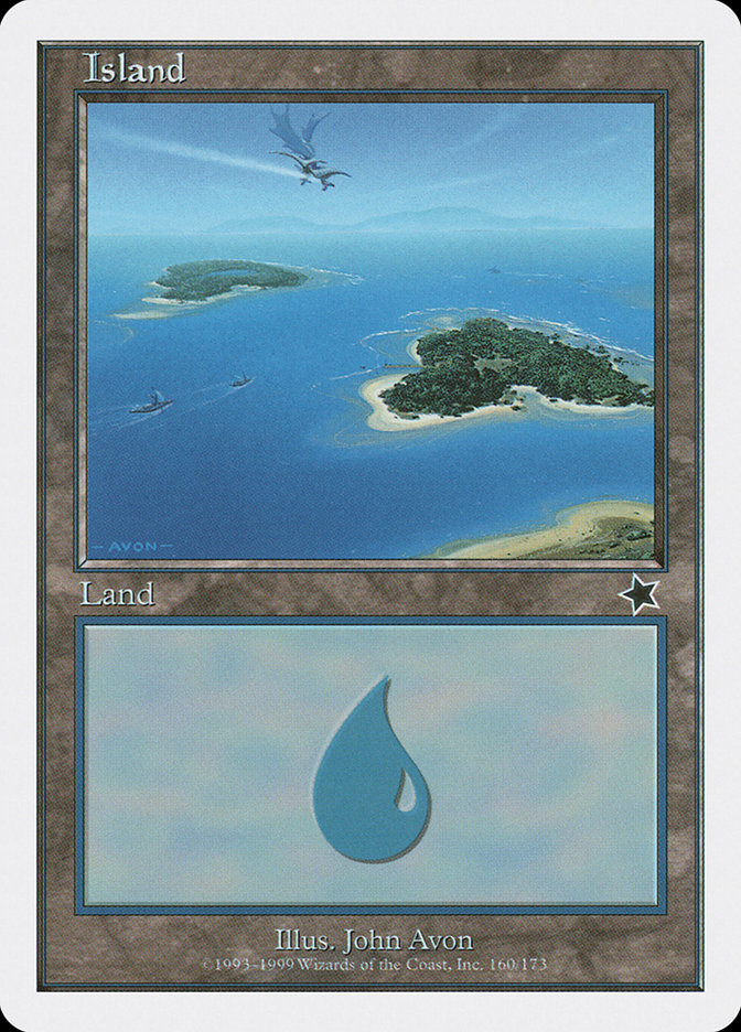 Island (160) [Starter 1999] | Card Merchant Takapuna