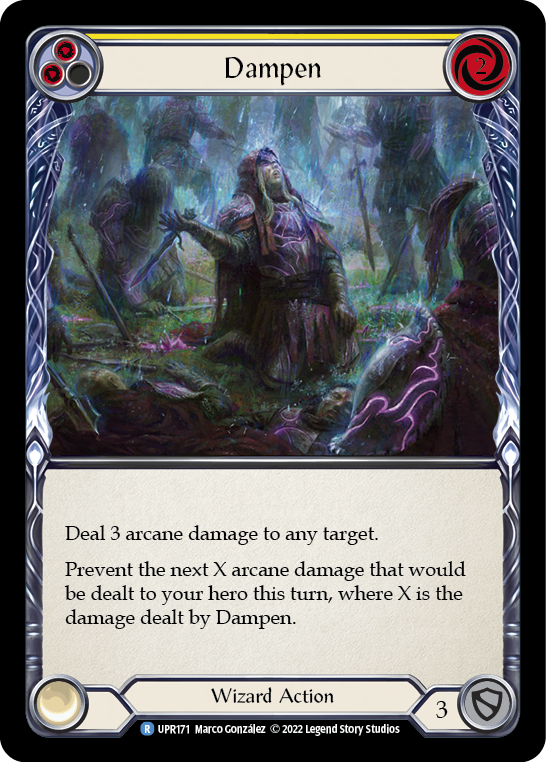 Dampen (Yellow) [UPR171] (Uprising) | Card Merchant Takapuna