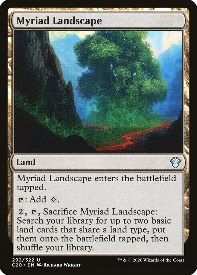 Myriad Landscape [Commander 2020] | Card Merchant Takapuna