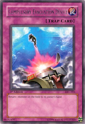 Compulsory Evacuation Device [IOC-103] Rare | Card Merchant Takapuna