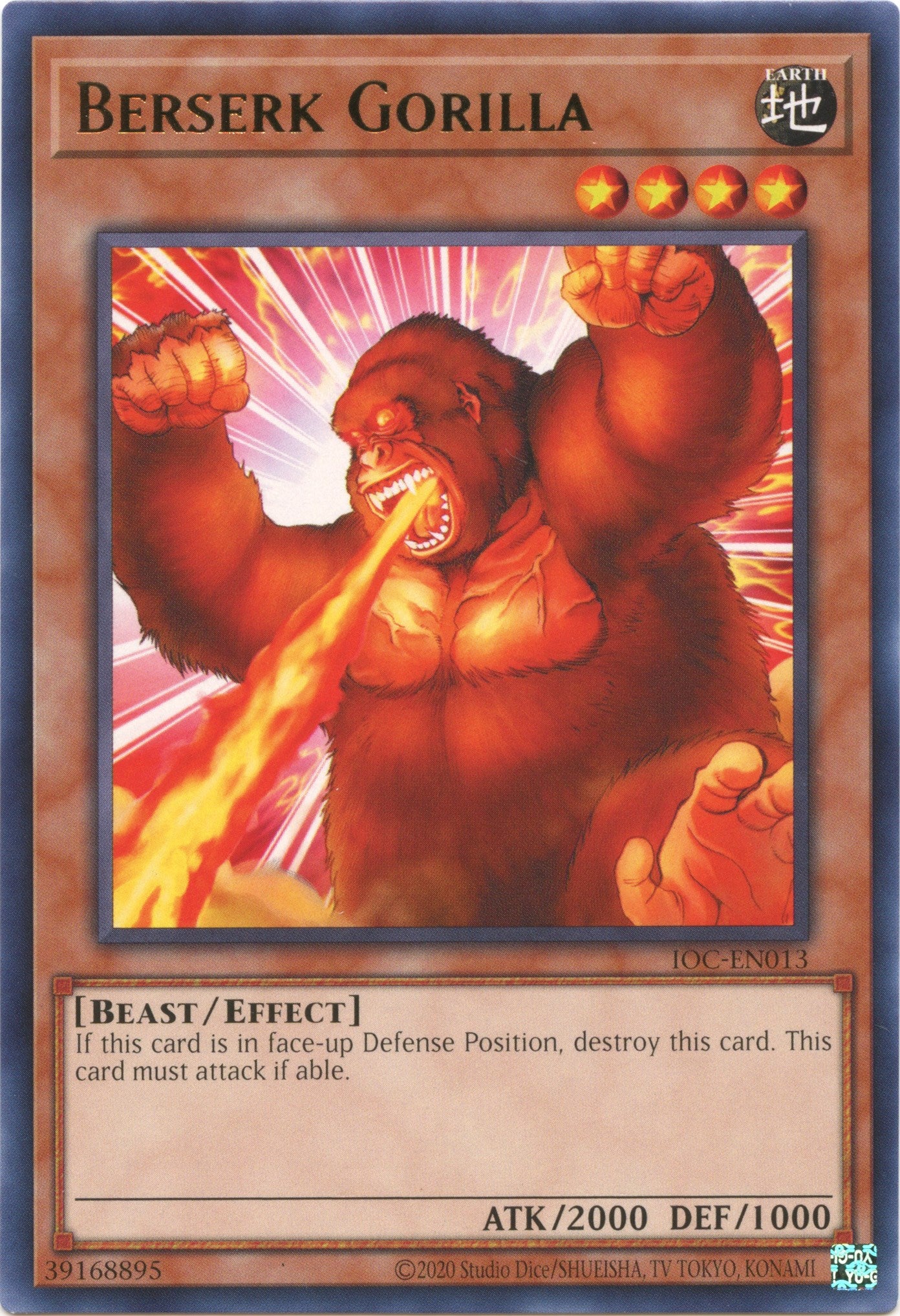 Berserk Gorilla (25th Anniversary) [IOC-EN013] Rare | Card Merchant Takapuna