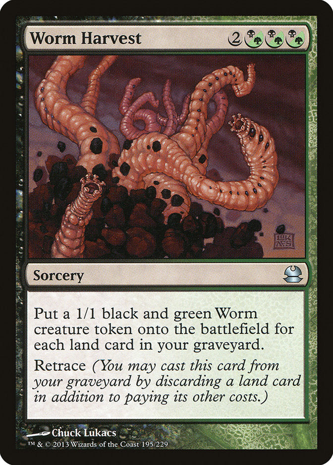 Worm Harvest [Modern Masters] | Card Merchant Takapuna