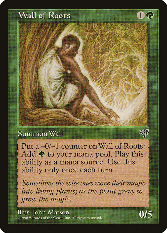 Wall of Roots [Mirage] | Card Merchant Takapuna