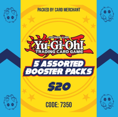 5 Yugioh Boosters | Card Merchant Takapuna