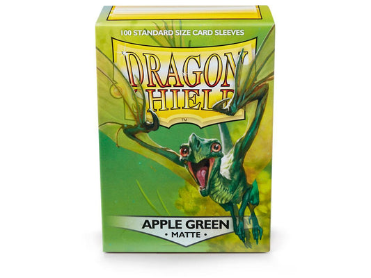 Dragonshield Sleeves 100ct Standard - Apple Green Matte