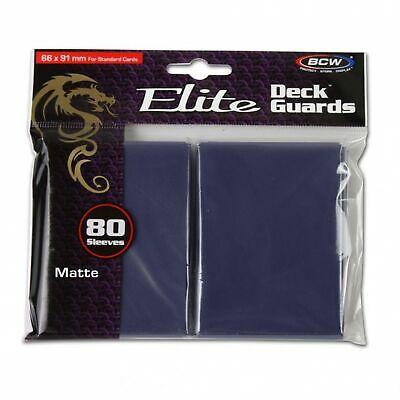 Blue BCW Elite Sleeves 80ct | Card Merchant Takapuna