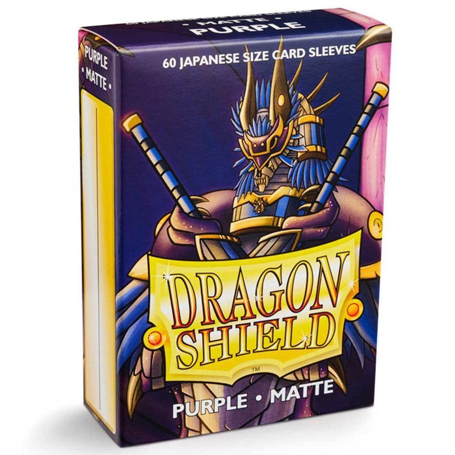 Dragonshield Mini Sleeves - Purple Matte | Card Merchant Takapuna