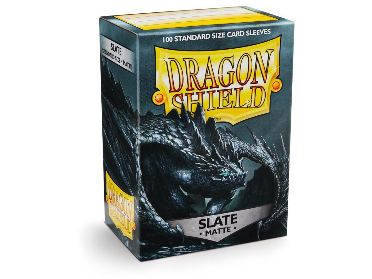Dragonshield Sleeves 100ct Standard - Slate Matte | Card Merchant Takapuna