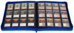 BCW Zipper-Folio LX 12-Pocket - Blue | Card Merchant Takapuna
