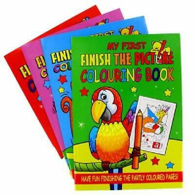 Finish the Picture Colouring Book | Card Merchant Takapuna