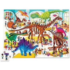 Crocodile Creek - Day at the Museum Dinosaurs Puzzle 48pc | Card Merchant Takapuna