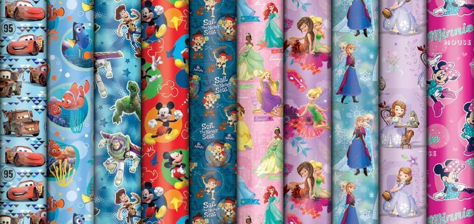 Disney Wrapping Paper 2m | Card Merchant Takapuna