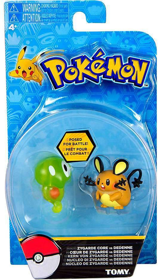 Action Pose Figures - Dedenne / Zygarde