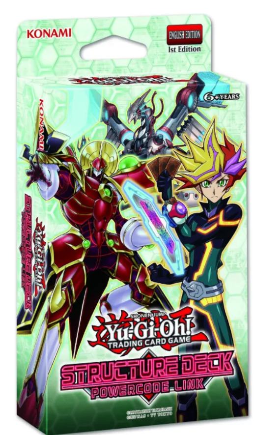 Yu-Gi-Oh! Structure Deck: Powercode Link | Card Merchant Takapuna
