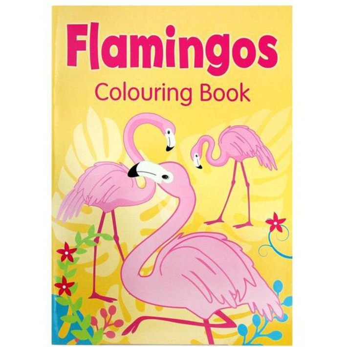 Flamingo Colouring Book | Card Merchant Takapuna